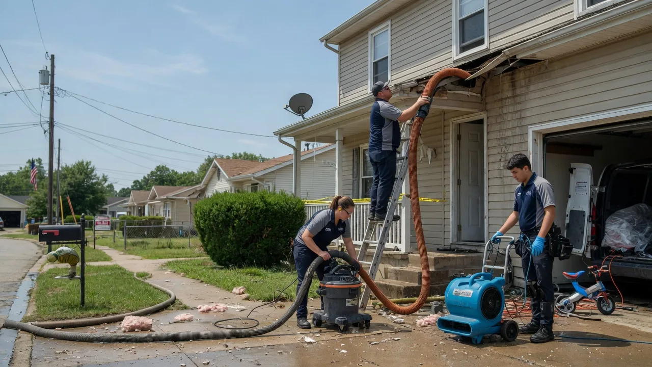Water Damage Restoration in Gipsy, PA near me